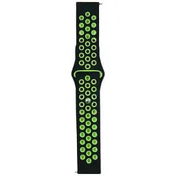 Ремінець Nike Sport 20 mm Watch Active/Galaxy S4 42 mm/Gear S2/Xiaomi Amazfit Чорний/Volt
