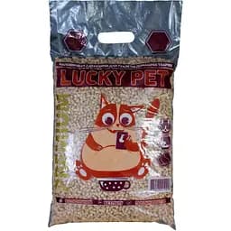 Деревний наповнювач для котячого туалету Lucky Pet преміум 3 кг
