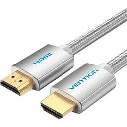 Кабель Vention HDMI M - M,15.0 м V2.0 4K обплетення Silver Metal Type