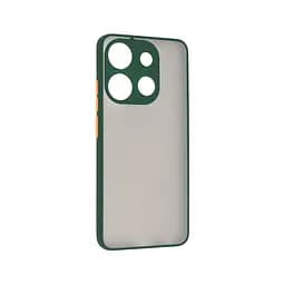 Чехол-накладка для TECNO Spark Go 2023 (BF7), Frosted Matte, зеленый, противоударный чехол с защитой всего корпуса, термополиуретан TPU + поликарбонат PC, ArmorStandart (ARM72397)