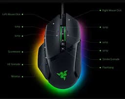 Игровая мышь Razer Basilisk V-3 USB Black ESports Gaming, 26000 DPI, 50G - мініатюра 7