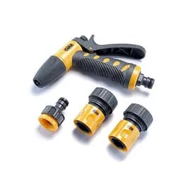 Набор для полива Premium Pro пистолет-распылитель/коннекторы 3/4" адаптер 1/2"+3/4" 30412