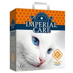 Imperial Care с ионами серебра Silver Ions 6 кг ультра-комкующийся наполнитель в кошачий туалет