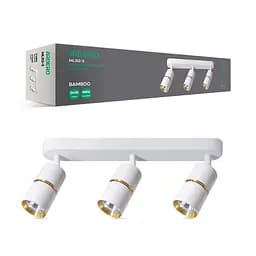 Спот Ardero ML312-3 BAMBOO під лампу білий золото