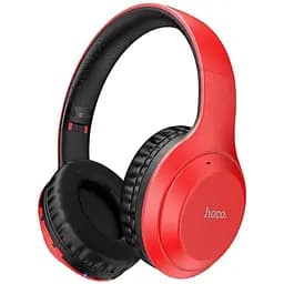 Навушники Bluetooth Hoco Fun move BT headphones W30 червоні - мініатюра 7