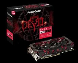 Видеокарта AMD Radeon RX 580 8GB PowerColor Red Devil (AXRX 580 8GBD5-3DH/OC) Б/У