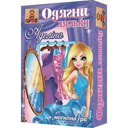 Настільна гра Bombat Game Одягни ляльку. Аделіна 800132 на магнітах