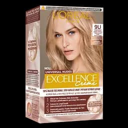 Стійка крем-фарба для волосся L'Oreal Paris Excellence Crème Universal Nudes 9U Універсальний дуже світло-русявий 192 мл
