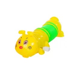 Детская заводная игрушка "Гусеница" Bambi LY2018C(Yellow) с пружинкой