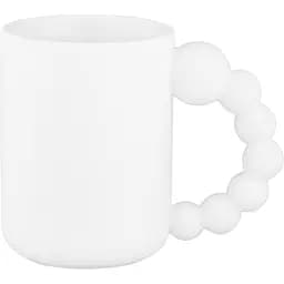 Чашка Ardesto Bubbles порцелянова біла 500 мл (AR3495)