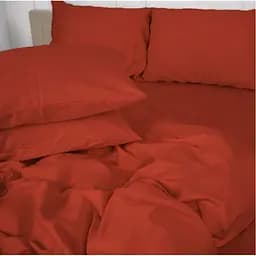 Простирадло на резинці MirSon Satin Premium 0081 Terracotta 190х140 см (2200010929393) - мініатюра 2