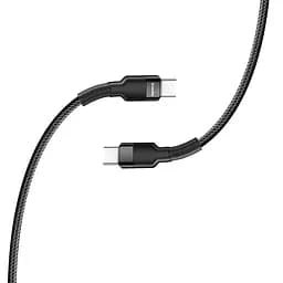 Кабель ColorWay USB Type-C - USB Type-C (M/M), 3.0 А, 1 м, Black (CW-CBPDCC047-BK)
