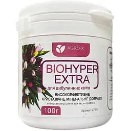 Мінеральне добриво Agro-x Biohyper extra Біохайпер Екстра для цибулинних квітів 100 г (47911)