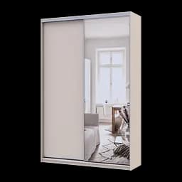 Шафа купе Doros Сіті Лайт Кашемір 1 ДСП / 1 дзеркало 150х45х225 (80736356)