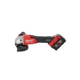 Кутова шліфувальна машина — акумуляторна безщіткова болгарка MILWAUKEE, M18 FSAG125XB-502X, Ø125 мм - мініатюра 7