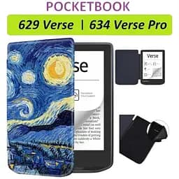 Чохол-книжка BeCover Smart Case для PocketBook 629 Verse / 634 Verse Pro 6" Night (710980) - мініатюра 3