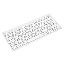 Клавіатура мембранна 350 Compact Multi-Device, 78key, BT, EN/UK, білий HP teh0013884 - мініатюра 7