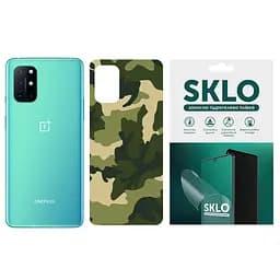 Захисна гідрогелева плівка SKLO Back (тил) Camo для OnePlus 8 Зелений / Army Green