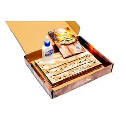 Дерев'яний 3D конструктор Абрамс PuzzleOk Puz-00939 187 деталей - мініатюра 3