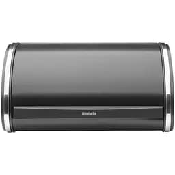 Уценка. Хлебница Brabantia Roll Top Bread Bin 17.3x31.6x26.5 см черная (236686)