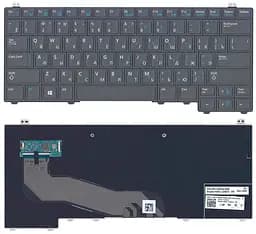 Клавіатура для ноутбука Dell latitude (E5440) Black - мініатюра 3