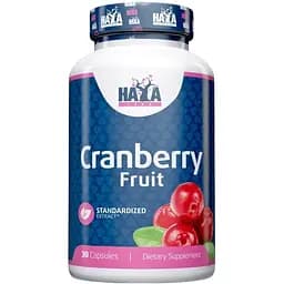 Натуральна добавка Haya Labs Cranberry Fruit Extract, 30 капсул