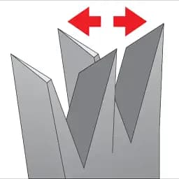 Ножівка по дереву Yato L= 400 мм W= 0.9 мм 50-54 HRC (YT-3101) - мініатюра 4