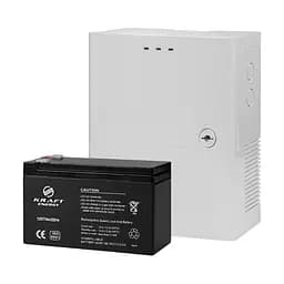 Комплект Kraft: джерело безперебійного живлення PSU-1203LED(P) і акумуляторна батарея 12В 7.2Аг (41-00040-44-00054)