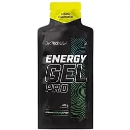 Передтренувальний комплекс BiotechUSA Energy Gel Pro Лимон 40 г