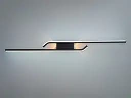 Светильник настенный LED Diasha 1624/800BK 30W 1650 лм акрил черный