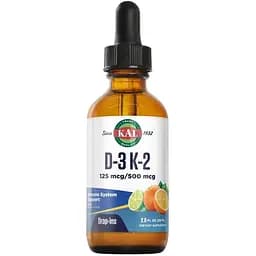 Вітаміни та мінерали KAL Vitamin D-3 K-2 Drop, 59 мл