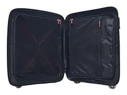 Валіза маленька Airtex 241 з розширенням поліпропілен 55×39×22 см 40 л Чорна - мініатюра 4