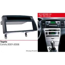 Перехідна рамка Toyota Corolla ACV 281300-02 - мініатюра 5