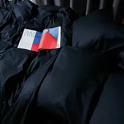 Набір наволочок Moon&Star Satin Premium Black Velvet 60х60 см 2 шт - мініатюра 4
