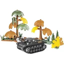 Конструктор Cobi Друга світова війна Танк Panzer II, 250 деталей (COBI-2718) - мініатюра 3