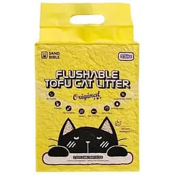 Наполнитель для кошачьего туалета Sand Bible Flushable Original 2.5 кг