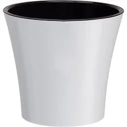 Вазон Santino Arte 1.2 л білий-чорний (2004321)