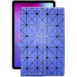 Чохол StatusCASE з екошкіри для планшету Alldocube iPlay 40 Синій ромб