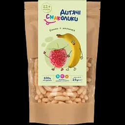 Палички Дитячі смаколики Малина-Банан 25 г