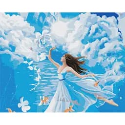 Картина по номерам Brushme Волна нежности © Anna Steshenko 40x50 см