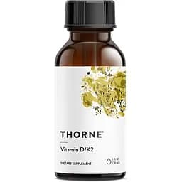 Вітаміни та мінерали Thorne Vitamin D/K2 30 мл