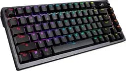 Клавіатура ASUS ROG Azoth Switch NX Red ENG RGB Wireless Black (90MP0316-BKUA01) - мініатюра 4