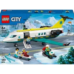 Конструктор LEGO City Самолет скорой медицинской помощи 403 деталей (60465)