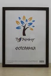 Фоторамка 30х42, коричнева, 2014-В186 б/з б/у, СКЛО + ДВП                                                                                                                                                                                                                                                                                                                                                                                                         