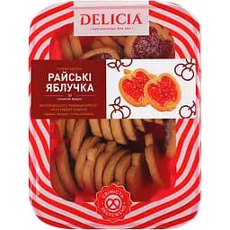 Печиво здобне Delicia Райські яблучка зі смаком вишні 350 г
