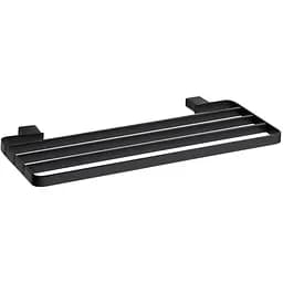 Полка для полотенец Bemeta Nero 135002180, Черный матовый