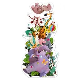 Пазли Janod Пірамідка з тварин, 39 елементів (J02727)