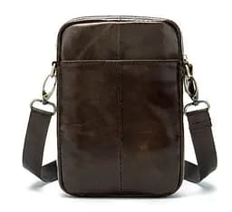 Чоловіча шкіряна сумка Vintage 14х20,5х3,5 см sum0012379 - мініатюра 6