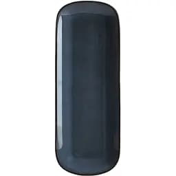 Тарілка МВМ My Home Фйорд прямокутна 22.5 см глибокий синій (KP-132 DEEP BLUE) - мініатюра 2