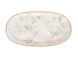 Набір блюд Alba ceramics Marble 3 шт. сірий (769-028) - мініатюра 2
